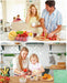 Snackle Box Container Dishwasher Safe Divided Serving Tray with Lid Handle