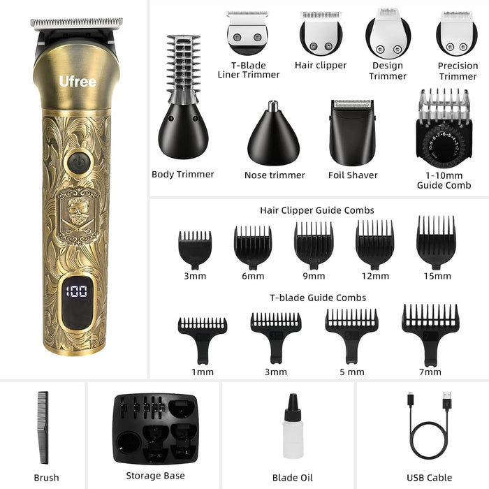Professional Beard Trimmer for Men, Electric Shaver Razor, Men Gift