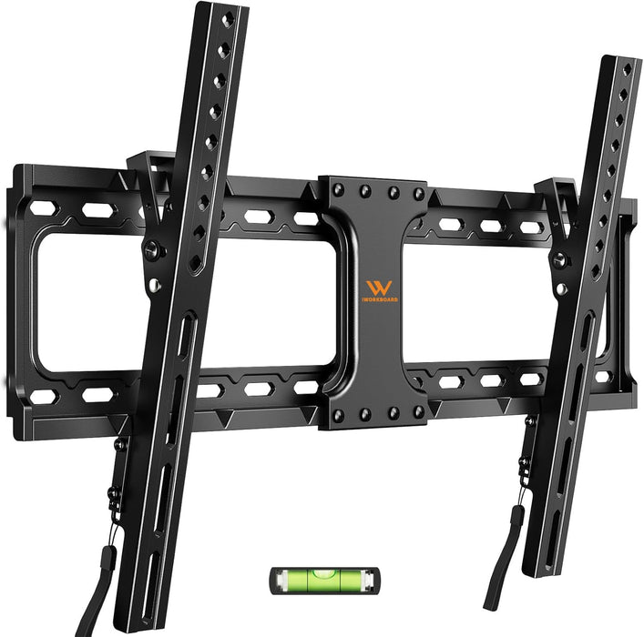 55 65 75 85 inch Tilting TV Wall Mount for 32-90 '' TVs, Low Profile TV Mount Bracket, Safe Lock & Quick Release,Max VESA 600x400mm, 24 inch Studs,132 lbs, Fit Most 55+ 75+ 85+ 86 TVs