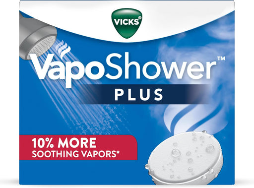 , VapoShower Plus, Shower Steamers, Eucalyptus Shower Steamer & Menthol Scent, Clean Dissolving Vapor Shower Tablets, Ar