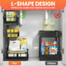 Under Sink Organizer and Storage for Bathroom and Kitchen - 2 Pack 3 Tier