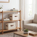 Fabric Storage Bins with Lids, Closet Storage Bins