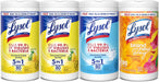 Disinfecting Wipes, Cleaner, Lemon + Mango + Linen, 80 ct. (4 Pack)