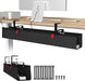No Drill Under Desk Cable Management Tray, 36 inch Cable Management