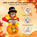 Inflatable Turkey Outdoor Decorations, 6FT Cute Thanksgiving Blow Up Decor