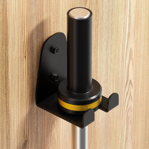 Olympic Barbell Hanger,Garage Gym Bar Wall Rack,Vertical Barbell Mount Rack,Black Powder Coated,Space Saving Commercial 