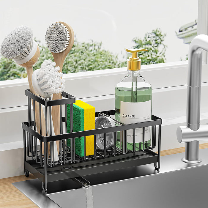 Kitchen Sink Sponge and Soap Organizer