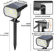 Solar Lights Outdoor Waterproof - 6 Pack (Cool White)