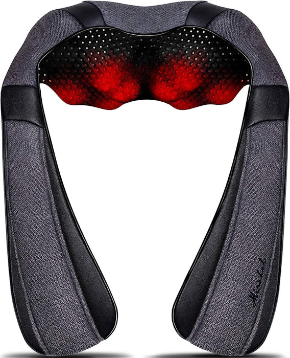 Heat Neck Massager for Pain Relief Deep Tissue - Gift for Women Men