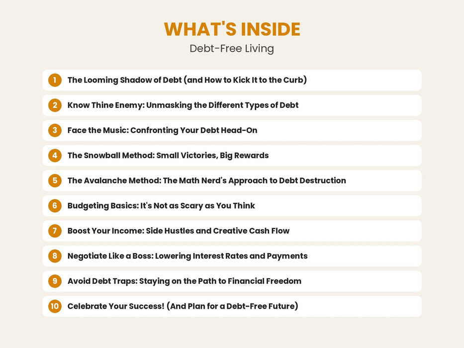 Debt-Free Living: Strategies to Eliminate Debt Fast