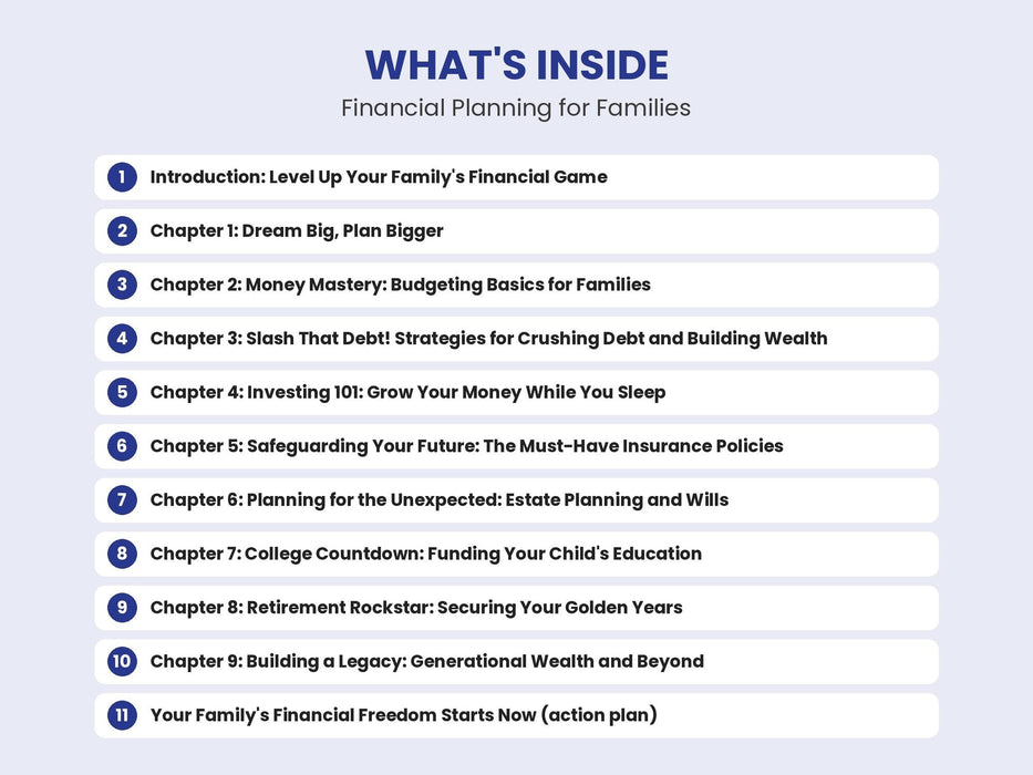 Financial Planning for Families
