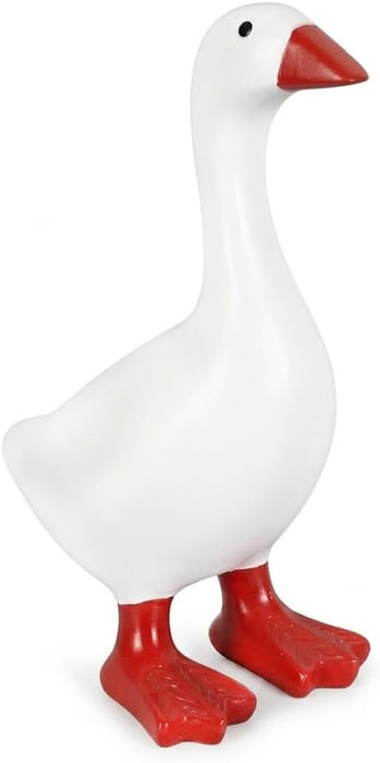 Desk Goose 7 inch Gifts for Women, Mini Desktop Goose Statue Decor for Living Room Bedroom Bookshelf and Office