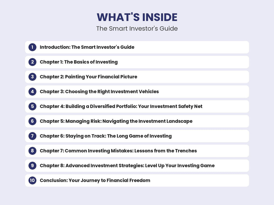 The Smart Investor's Guide: Make Your Money Work for You