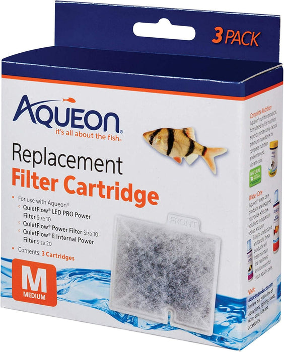 Replacement Filter Cartridges Medium, Filter Cartridge, 3-Pack