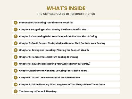 The Ultimate Guide to Personal Finance: All You Need to Know
