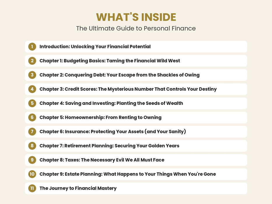 The Ultimate Guide to Personal Finance: All You Need to Know