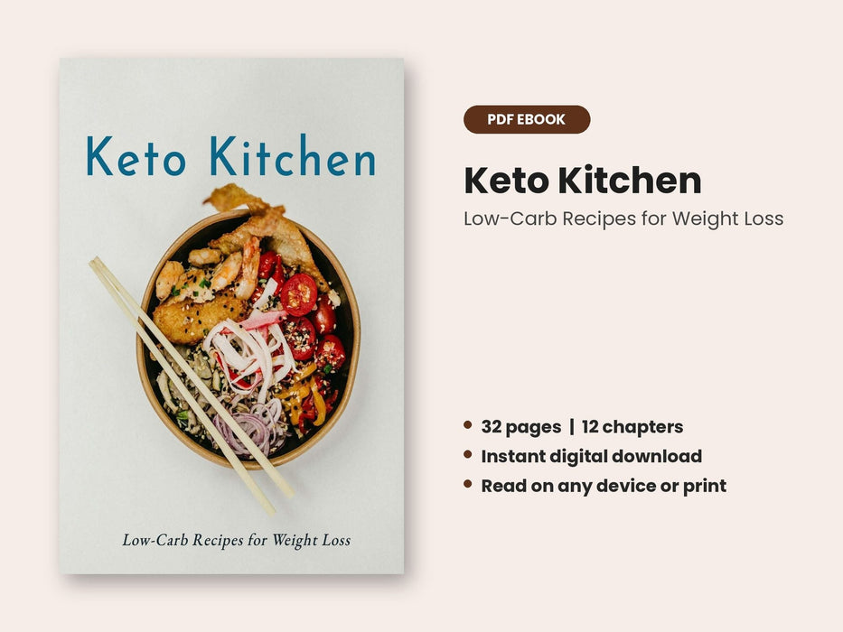 Keto Kitchen: A Simple Guide to Low-Carb Cooking