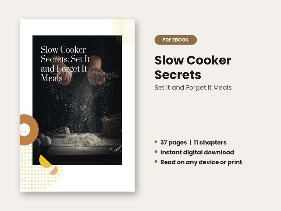 Slow Cooker Secrets: Set It and Forget It Meals