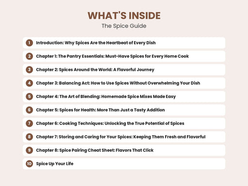 The Spice Guide: Enhancing Your Dishes with Flavor