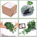 Fake Hanging Plants, Artificial Small Potted Plants for Indoor Outdoor Aesthetic Office Living Room Shelf Decor (1 Pack)