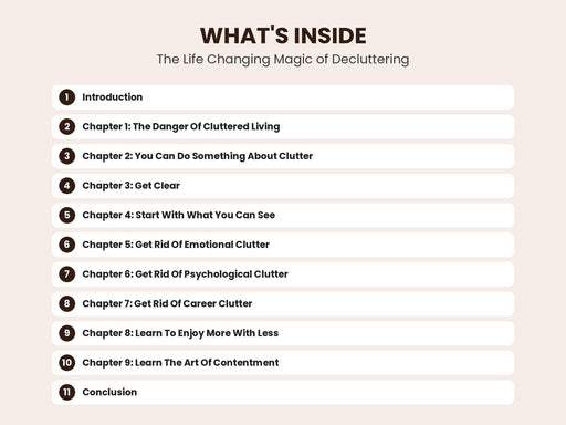 The Life Changing Magic of Decluttering: Your Way to Greater Success and Happiness