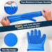 6PCS Grooming & Bath Supplies for Dogs, Cats | Dog Washing Gloves | Dog Bath Brush | Dog Shower Brush | Pet Grooming Glo
