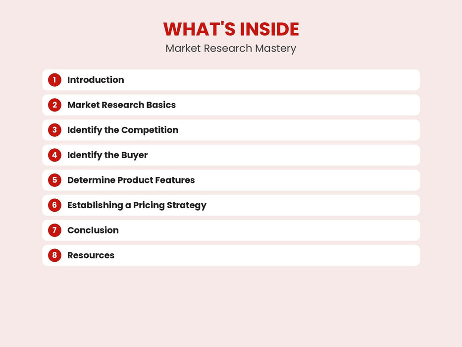 Market Research Mastery: Learn the Secrets of Effective Market Research