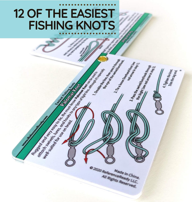 Easiest Fishing Knots Pocket Guide for Beginners