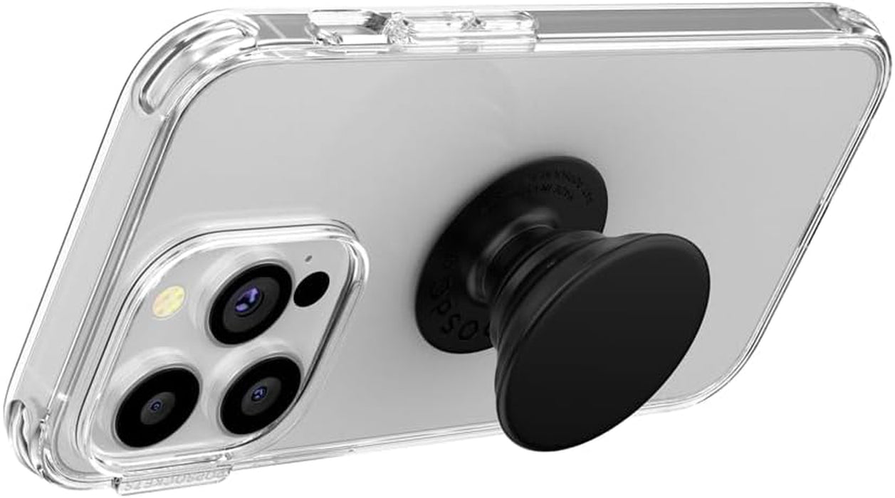 Adhesive Phone Grip, Holder- Black