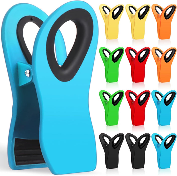 12 Pack Chip Clips Bag Clips, Magnetic Bag Clip for Food Storage