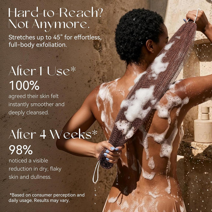 African Net Sponge Authentic, Shower Loofah Exfoliating Bath Sponge