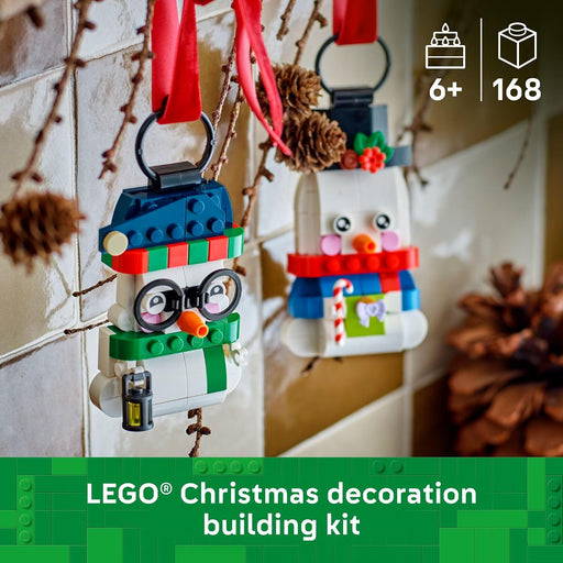 LEGO Snowman Ornaments 40812