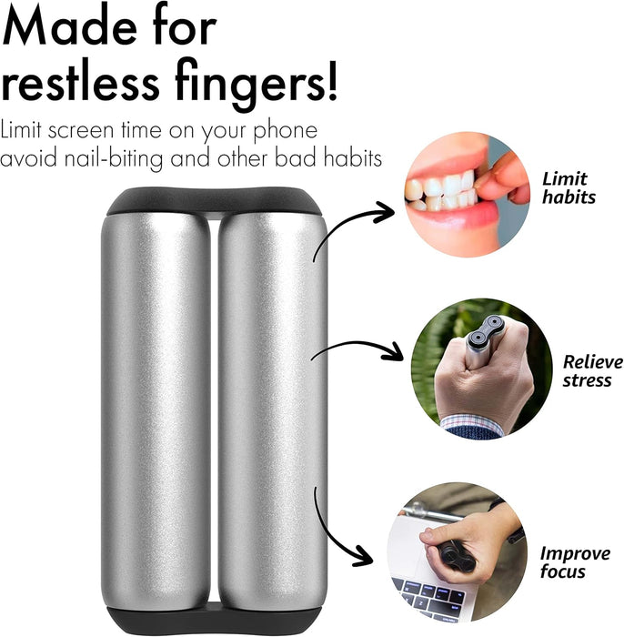 Roller - Handheld Fidget Toy for Adults | Help Relieve Stress, Anxiety, Tension | Promotes Focus, Clarity | Compact, Por