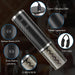 Electric Wine Opener, Rechargeable Electric Wine Bottle Opener with Foil Cutter, Type-C Charging, One-Touch Operation for Home and Party Use
