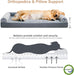 Orthopedic Washable Large Dog Bed for Senior Dog Comfy Sleep