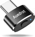 Mouse Jiggler Undetectable USB-C Mouse Mover with Switch Button, Automatic Type-C Wiggler with 2 Jiggle Modes, Plug & Pl