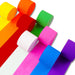 Rainbow Crepe Paper Streamers 8pcs 656 FT Rainbow Streamers