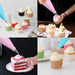 Piping Bags and Tips Set, 100Pcs 12 Inch Pastry Bags, Icing Bags Disposable