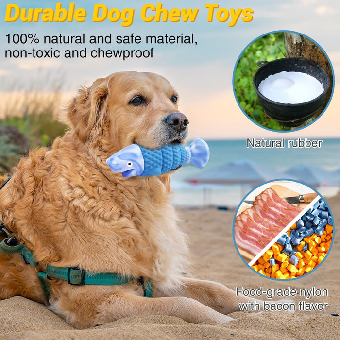 Tough Dog Toys for Aggressive Chewers, Indestructible Dog Chew Toys
