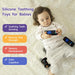 2 Pack Silicone Teething Toys for Babies 0-6 Months, Teethers for Babies 6-12 Months, Remote Teether for Baby, Sensory T