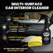 Interior Car Cleaner for Tough Stains | Stain Remover for Car Seats, Carpet, Upholstery, & Leather | 18 Oz Kit with Microfiber Towel