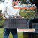 65L Collapsible Storage Bins with Lids 3 Packs, Stackable Crates