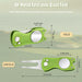 Golf Divot Repair Tool, All Metal Foldable Divot Tool with Pop-up Button & Magnetic Ball Marker, 2-6 Pack