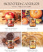 Fall Candles Set - 4 Pack Candles for Home Scented, 28 oz Natural Soy Wax 200 Hour Long Lasting, Autumn Gifts Set for Women Men Fall Fragrance of Pumpkin/Apple Cinnamon/Clove/Wheat Vanilla