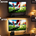 COB LED Strip Lights 5V USB Powered Dotless Super Bright Dimmable LED Lights 3000K Warm White 6.56ft TV Backlights,Flexible 3M Adhesive Under Cabinet Light for Bedroom,Kitchen,Shelf Lighting