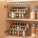 12″ Spice Rack, Perfume Cologne Stand, Tool-Free Assembly, 1 Pcs