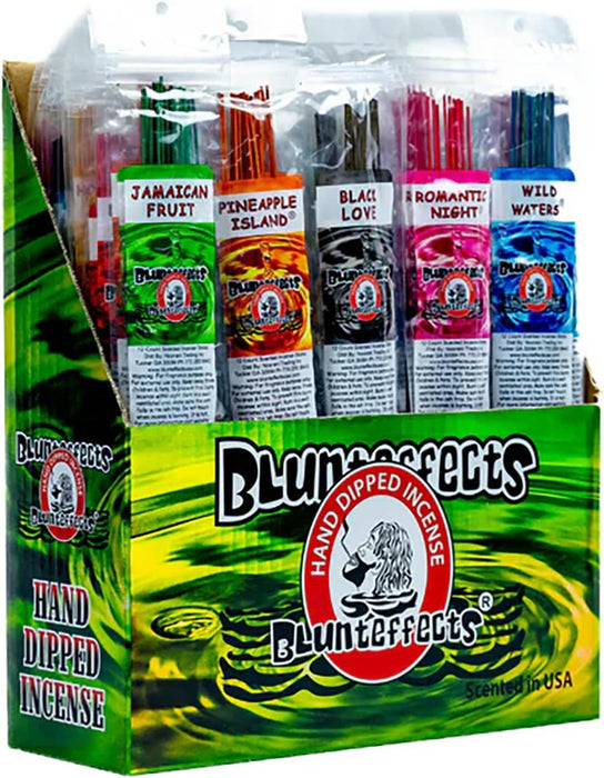 Hand-Dipped Incense Sticks 144-Pack, 12 Scents