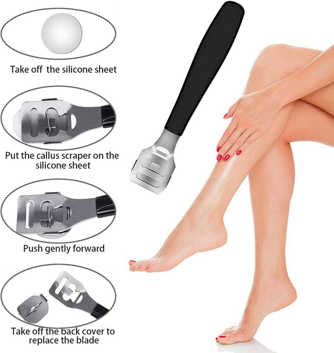 36 in 1 Professional Pedicure Kit, Foot File, Foot Rasp and Callus Remover