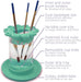 Ultimate Rinse Cup Paint Brush Cleaner, Mug (4 in), Green