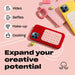 Classic - Silicone Suction Phone Case Adhesive Mount, Chalk Pink